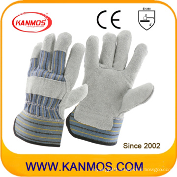 Industrial Safety Cow Split Leather Work Gloves (110074)